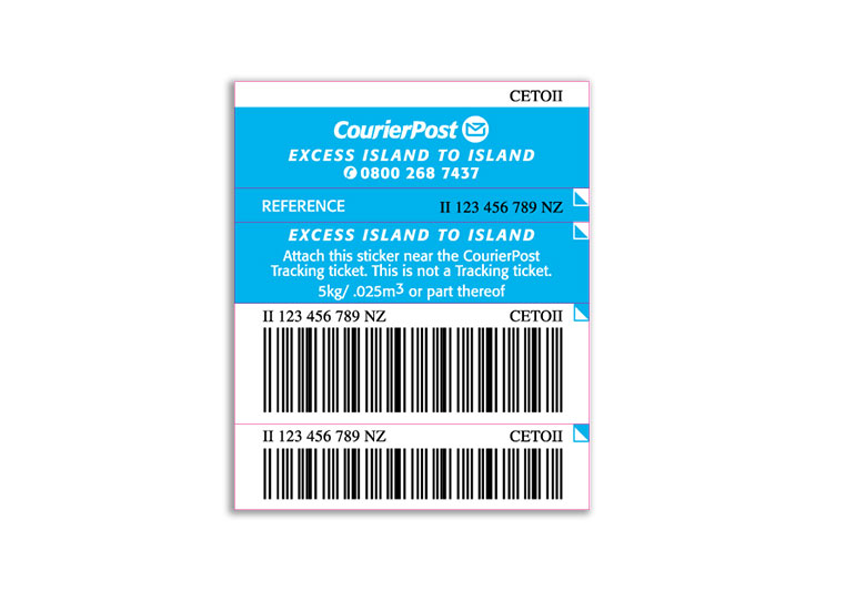 Courier Post Parcel Tickets